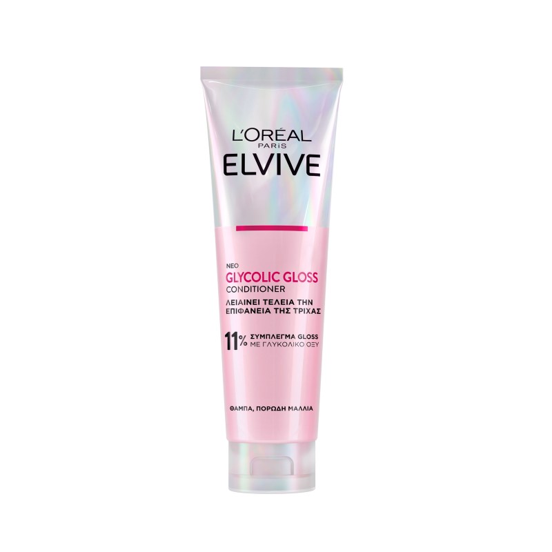 LorealElviveGlycolicGlossConditionerΛείανσης150ml