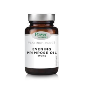 POWER OF NATURE Platinum Range Evening Primrose Oil 500mg για το Ορμονικό Σύστημα 30 Φυτικές Κάψουλες