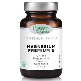 POWER HEALTH Platinum Range Magnesium Premium 5 60 Κάψουλες
