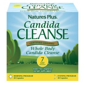 NATURES PLUS Candida Cleanse Αντιμετώπιση Καντιντίασης 28 Κάψουλες