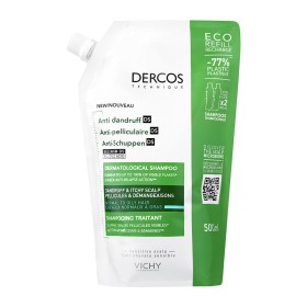 VICHY Dercos Anti-Dandruff DS Σαμπουάν Kατά της Πιτυρίδας για Κανονικά & Λιπαρά Μαλλιά Eco-Refill 500ml