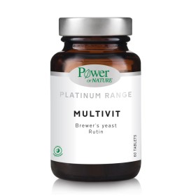 POWER HEALTH Platinum Range Multivit Βιταμίνη για Ενέργεια 60 Κάψουλες