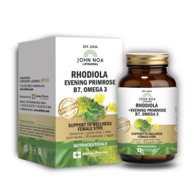 JOHN NOA Liposomal Rhodiola Evening Primrose B7 & Omega 3 Λιποσωμιακό 30 Φυτικές Κάψουλες