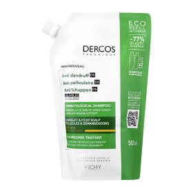 VICHY Dercos Anti-Dandruff DS Σαμπουάν Kατά της Πιτυρίδας για Ξηρά Μαλλιά Eco-Refill 500ml