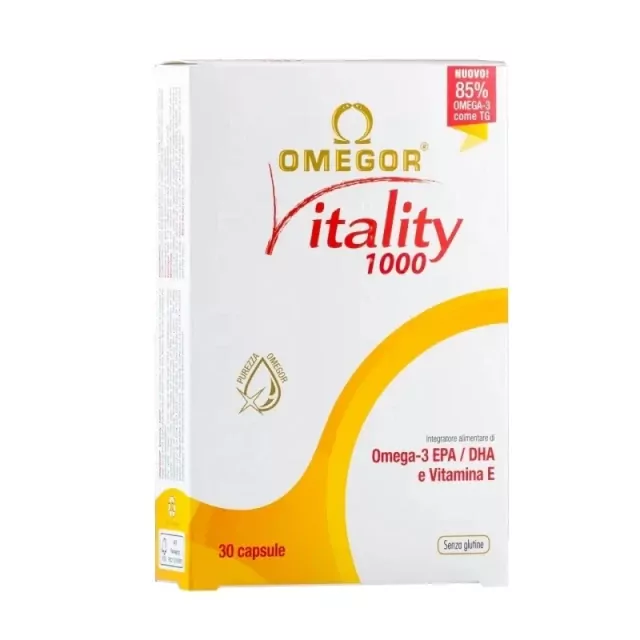 UGA Omegor Vitality 1000 με Ιχθυέλαιο 30 Κάψουλες | PharmacyDiscount.gr